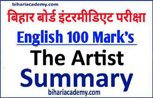 The Artist Summary in English and Hindi